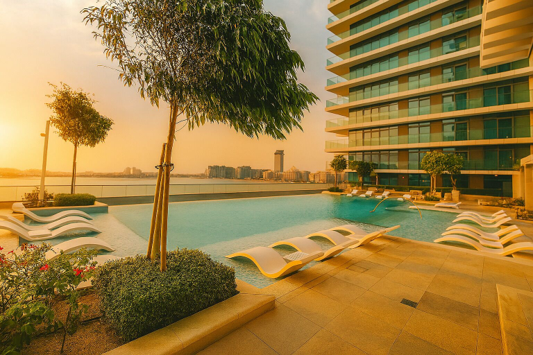 Exterior & Views 2, KeyRock - Sea View Beachfront Penthouse, Dubai