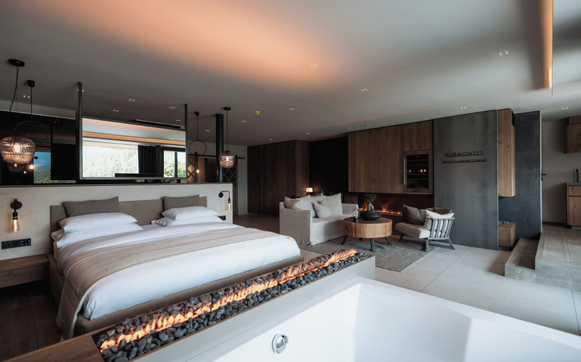 Bedroom 5, Chalet Purmontes, Bolzano