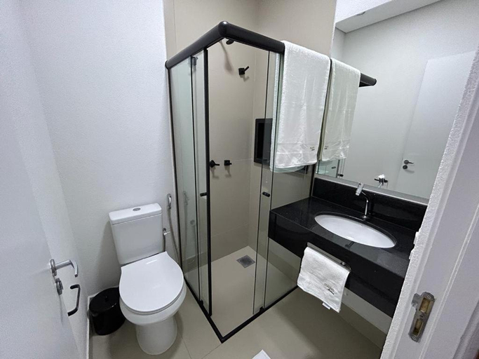 Bathroom, NANO Suites - familia, Uberlândia
