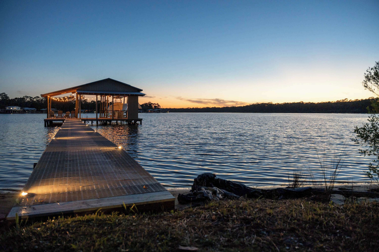 Exterior & Views 2, Secluded Waterfront Retreat for 23 Dock, Pets OK, Baldwin