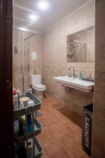 Bathroom 5, Pensión Gurtxu, Guipúzcoa