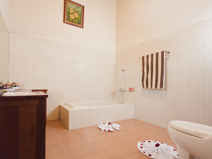 Bathroom, Kampoeng Joglo Abangan Villa Ubud, Gianyar