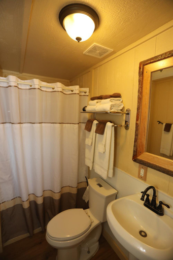 Bathroom 2, Cabins at Grand Canyon West, Mohave