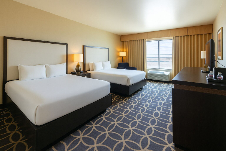 Bedroom 2, Zia Park Hotel, Lea