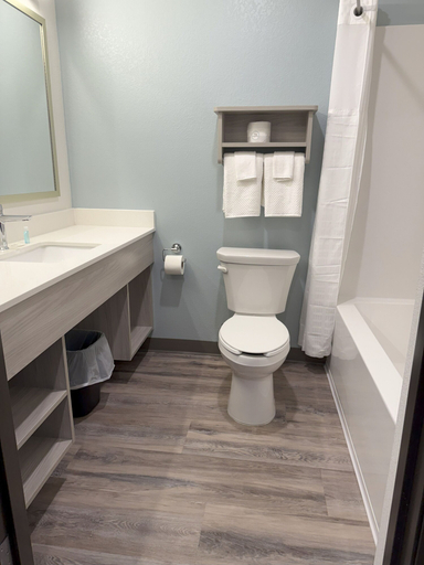 Bathroom 4, WoodSpring Suites Jackson Hub City, Madison