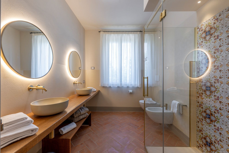 Bathroom 3, Nobilis Charme Relais, Siena