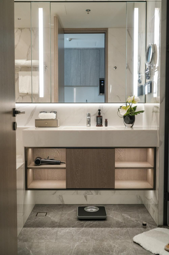 Bathroom 2, Somerset QPlex Shenzhen, Shenzhen