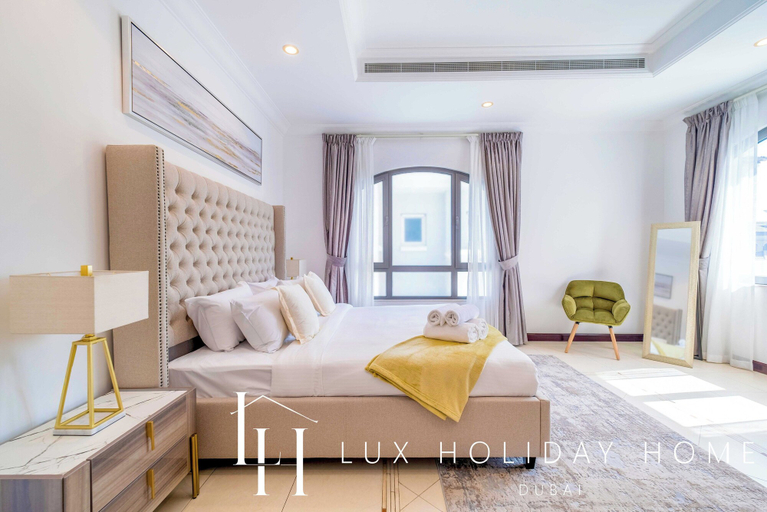 Bedroom 3, LUX The Ultimate Island Palm Villa, Dubai