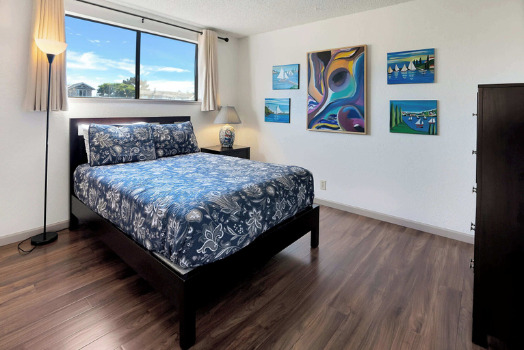 Bedroom 3, Secluded 3 BDR Home Steps to Beach, Santa Cruz