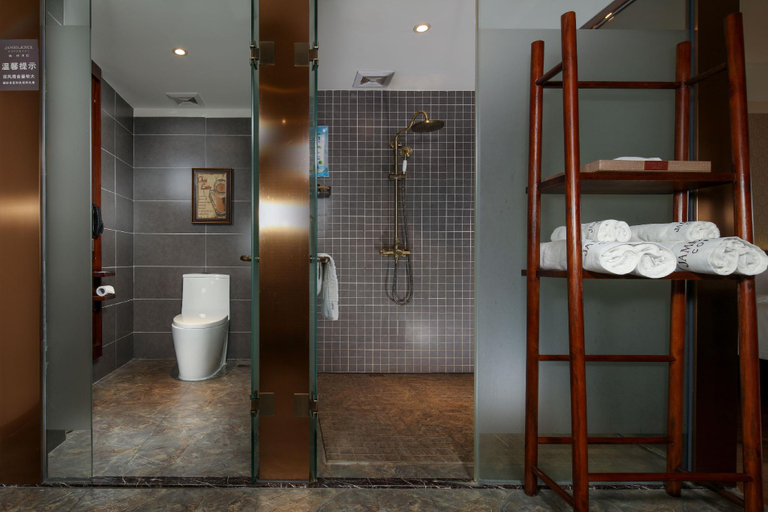 Bathroom 4, James Joyce Coffee Hotel Chengdu Wuhou Lijiao Branch, Chengdu