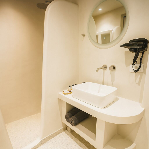 Bathroom 4, SantoNight Luxury Villas, South Aegean