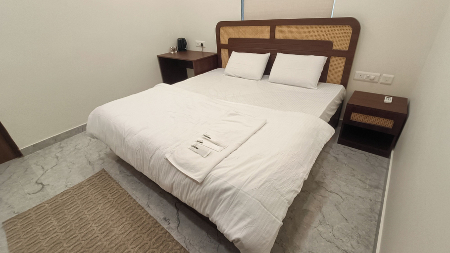 Bedroom 2, Hare Krishna Stays, Varanasi