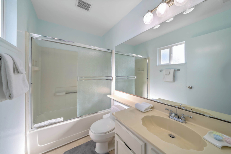 Bathroom 4, Succulents & Seashells Coastal Paradise by Beach, Monterey