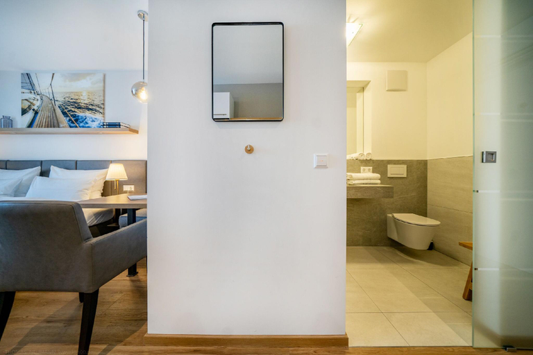 Bathroom 3, bodenseezeit Apartmenthotel Garni, Lindau (Bodensee)
