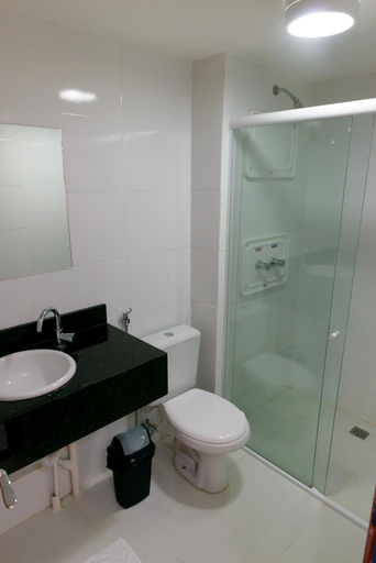 Bathroom 4, Anjos Praia Hotel, João Pessoa