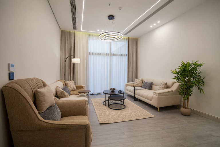 Interior view 3, Elite Two-Bedroom Apt AlRimal-7, Riyadh