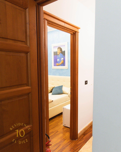 Bedroom 2, Residence El Diez, Napoli