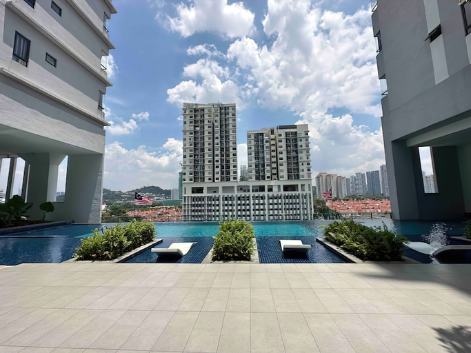 Indoor/outdoor pool 3, M Suite Menjalara Free Gym Pool, Kuala Lumpur