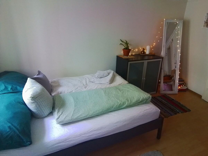 Bedroom 1, tiny flat, Sankt Gallen
