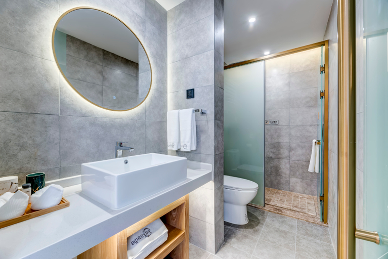 Bathroom 3, Yingxiangcheng Hotel (Beijing Canal CBD Luhe Hospital Branch), Beijing