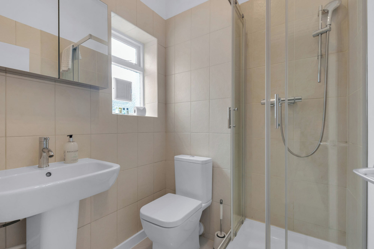 Bathroom 3, Lena Gardens Apartments Hammersmith, London