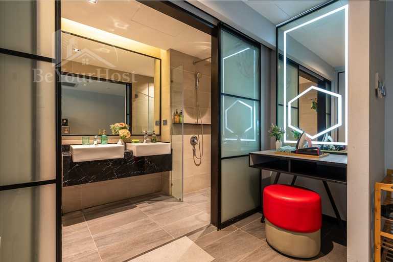 Bathroom 5, Maison 101 Residence walk to Menara KL, Kuala Lumpur