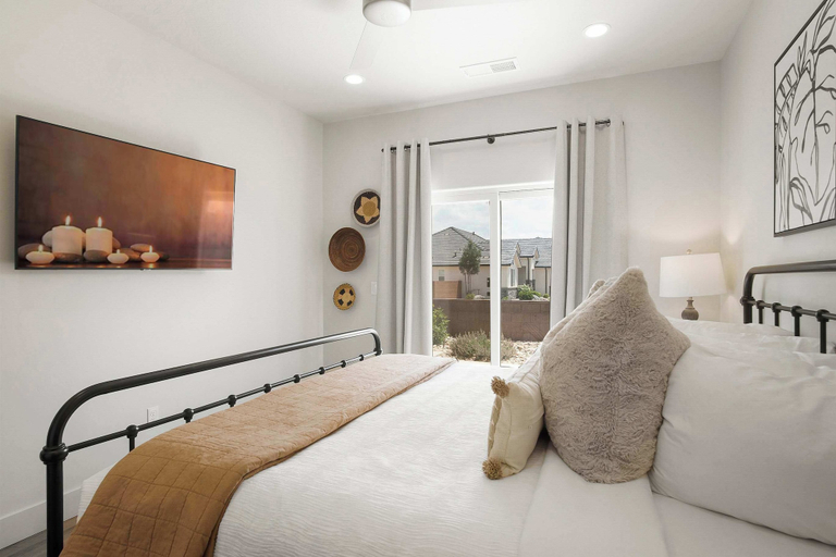 Bedroom 3, New Hygge House EV Charger, Washington