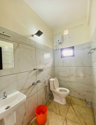 Bathroom 4, Hisham Residency, Ernakulam