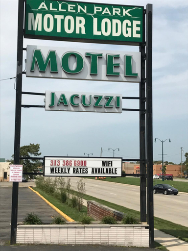 Exterior & Views 2, Allen Park Motor Lodge, Wayne