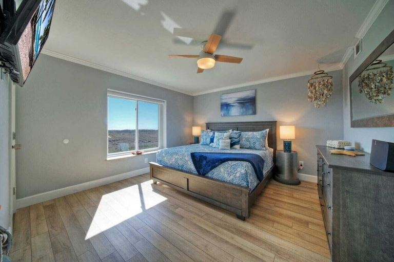 Bedroom 3, Beach Boardwalk, Gulf View, Pool, Tennis+pickleball Beach Please! by Avantstay, Nueces