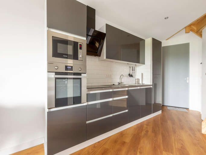 Private kitchen 4, Holiday Home in Forested Netherlands With Terrace, Goirle