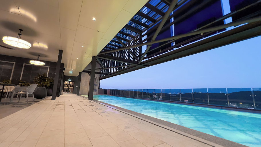 Indoor/outdoor pool 3, Ciao Mossaz Suites Luxury Apartments, Petaling Jaya