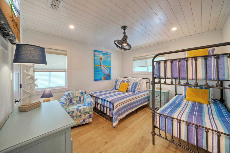 Bedroom 3, Boujee Pelican by Avantstay Pool+game Room+views, Nueces