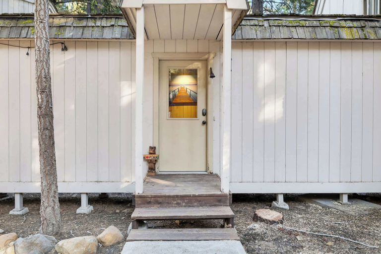 Exterior & Views 2, A Frame Hideaway | Floor to Ceiling Windows in the Pines, Nevada