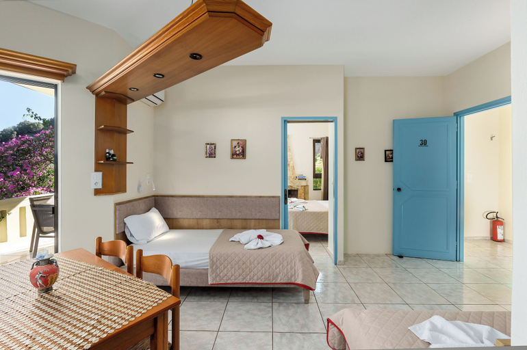 Bedroom 3, Sunrise Hotel & Apartments, Crete