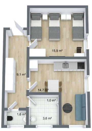 Others 3, Wurzburg Altbau-Citylofts, Würzburg
