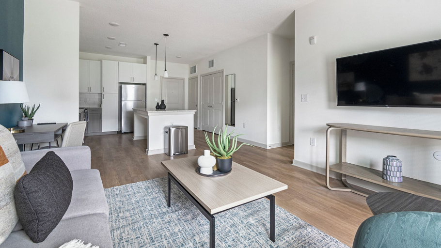 Living area 3, Landing Apartments Rolling Hills, Duval