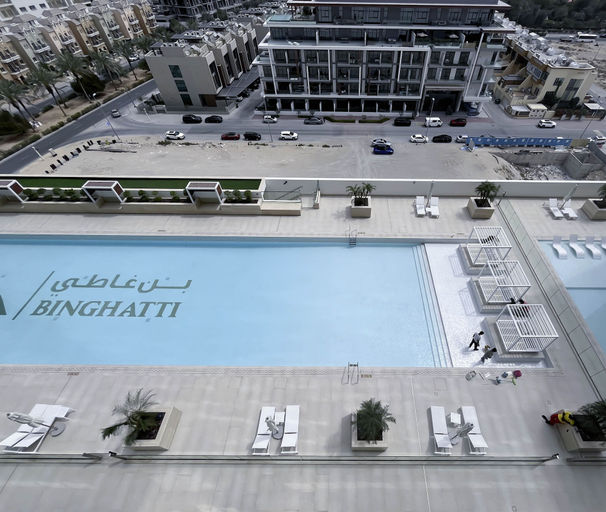 Sport & Beauty 4, Luxury & Comfort 1B at Binghatti Amber & Balcony, Dubai