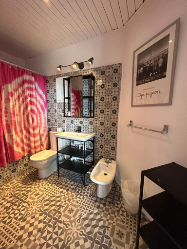 Bathroom 3, Hotel de la Croix Rousse, Rhône