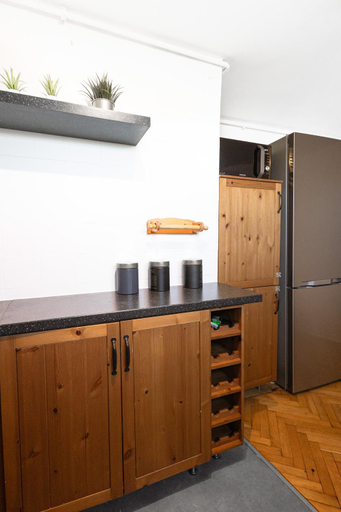 Kitchen 2, ClickTheFlat Wilson Square Apart Rooms, Warsaw