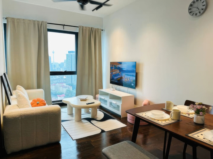 Living area 3, Staycation V Residence - Sunway Velocity, Kuala Lumpur