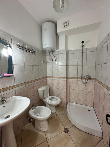 Bathroom, San Marine Aparthotel-Hamallaj, Durrësit