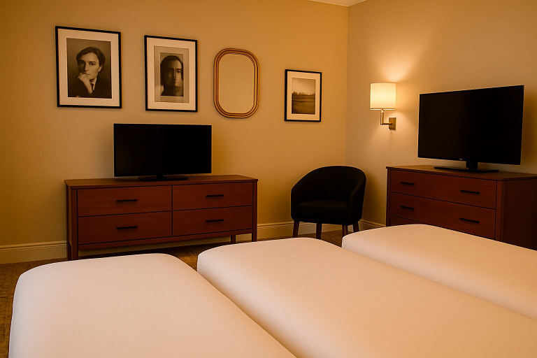 Bedroom 4, The Hadley Hotel, London