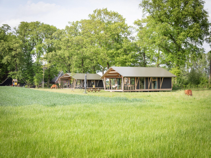 Exterior & Views 2, Tent Lodge With Dishwasher in Twente, Haaksbergen