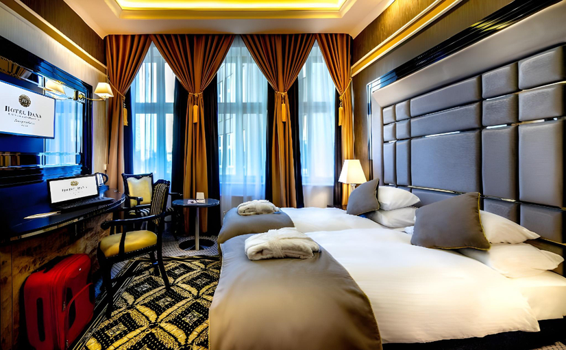 Bedroom 4, Hotel Dana Business & Conference, Szczecin