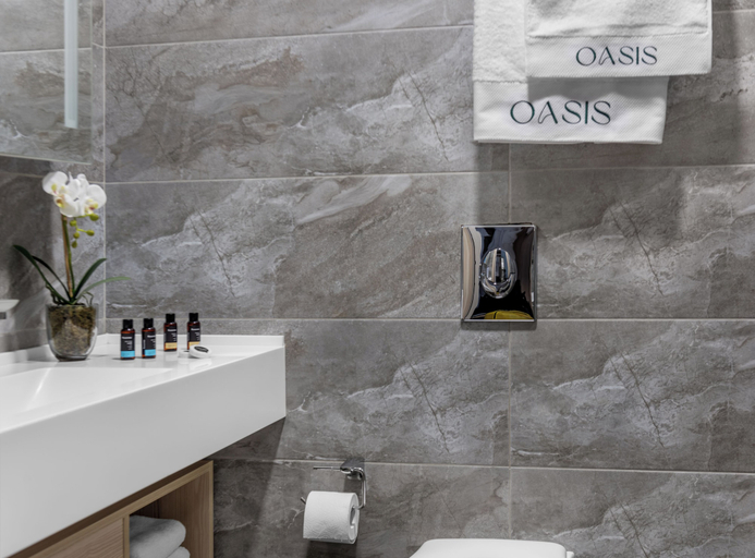 Bathroom 3, Oasis apartments near Botanic Garden, Astana City