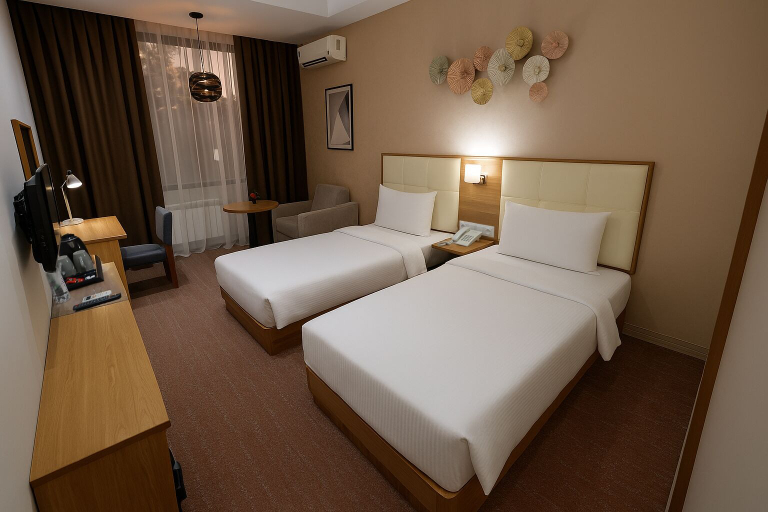 Bedroom 4, Sayyoh Hotel, Tashkent City