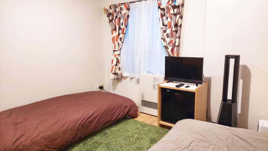 Bedroom 3, 【大通りまで徒歩圏内】VanVert505/駅近/最大4名宿泊, Sapporo