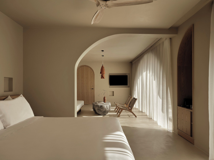 Bedroom 4, Tella Thera, a Member of Design Hotels, Crete