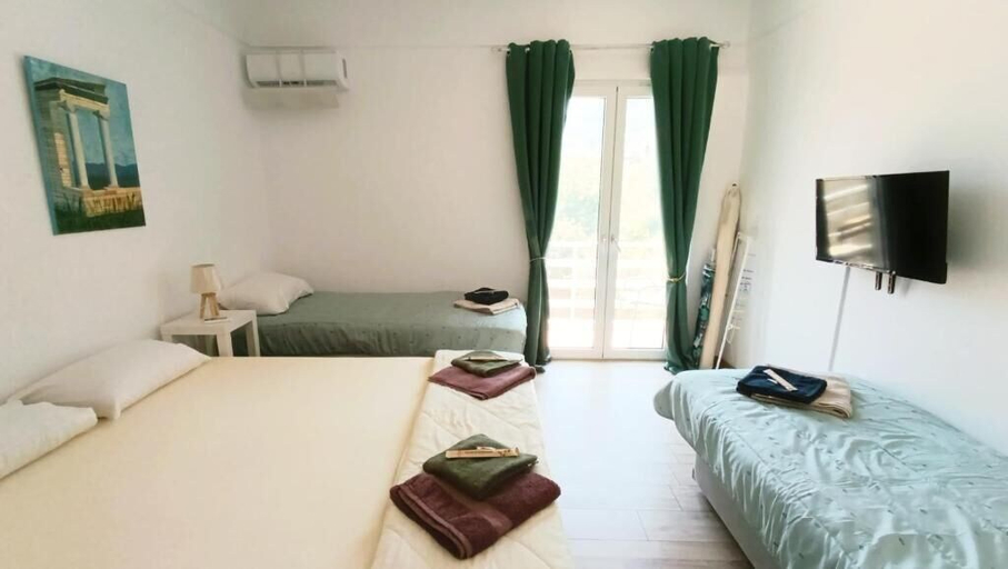Bedroom 3, Karavaki Apartments, Ionian Islands